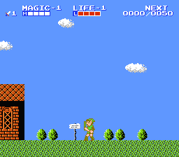 Zelda II - The Adventure of Link (U) - screen 3
