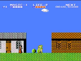 Zelda II - The Adventure of Link (U) - screen 1