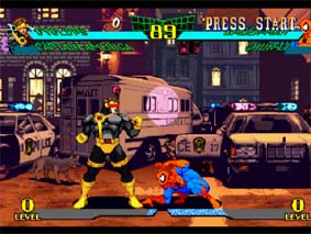 Marvel Vs. Street Fighter - screen 1