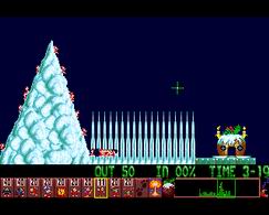 Holiday Lemmings 1994 - screen 1