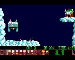 Holiday Lemmings 1993 - screen 1