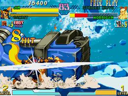 Marvel Vs. Capcom: Clash of Super Heroes (US 980123) - screen 1