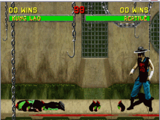 Mortal Kombat II Challenger (hack) - screen 2