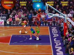 NBA Jam (rev 2.00 02/10/93) - screen 1