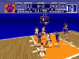 NCAA Basketball (Nintendo Super System) - screen 1