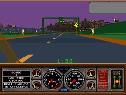 Race Drivin' (cockpit, British, rev 1) - screen 1