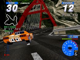 Rave Racer (Rev. RV2, World) - screen 2