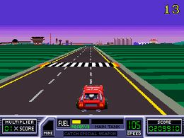 Road Blasters (cockpit, rev 2) - screen 1