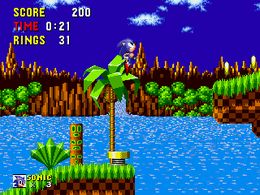 Sonic The Hedgehog (Mega-Tech, set 2) - screen 1