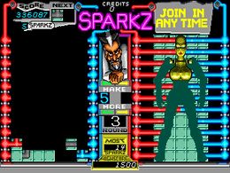 Sparkz (prototype) - screen 1