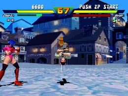Street Fighter EX Plus (USA 970311) - screen 1