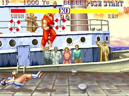 Street Fighter II' - Champion Edition (Rainbow set 1) - screen 1