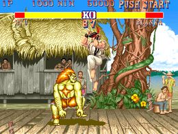 Street Fighter II - The World Warrior (US 910318) - screen 1