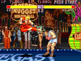 Street Fighter II - The World Warrior (US 910411) - screen 1
