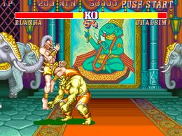 Street Fighter II - The World Warrior (US 910522) - screen 1