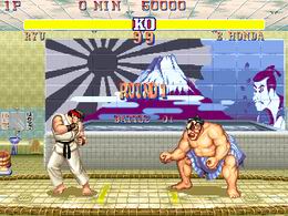 Street Fighter II - The World Warrior (World 910522) - screen 2