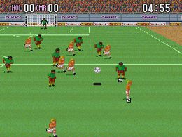 Super Soccer (Nintendo Super System) - screen 1