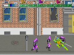 Teenage Mutant Hero Turtles (UK 2 Players) - screen 2