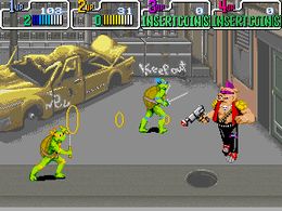Teenage Mutant Hero Turtles (UK 4 Players) - screen 1