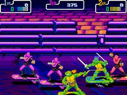 Teenage Mutant Ninja Turtles - Turtles in Time (Asia 4 Players ver. ADA) - screen 2