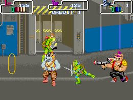 Teenage Mutant Ninja Turtles (US 4 Players, set 2) - screen 1