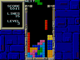 Tetris (Cocktail set 2) - screen 1