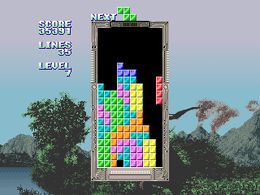 Tetris (Japan, B-System, YM2203) - screen 1