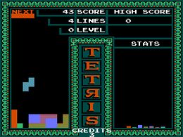 Vs. Tetris - screen 1