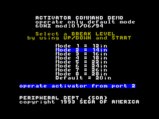 Activator Command Demo 60 Hz (W) [c][!] - screen 1