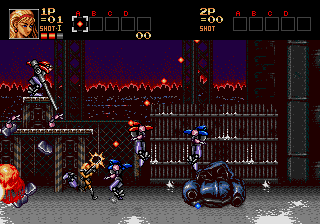 Contra - The Hard Corps (J) [!] - screen 1