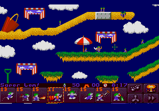 Lemmings 2 - The Tribes (E) [!] - screen 1