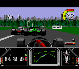 Newman-Haas Indy Car Racing (W) [!] - screen 1