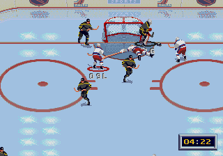 NHL All-Star Hockey '95 (U) [!] - screen 1