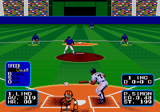 Tommy Lasorda Baseball (U) [!] - screen 1