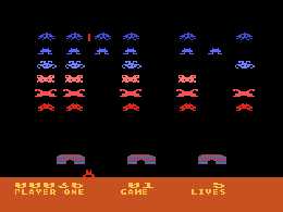 Space Invaders - screen 1
