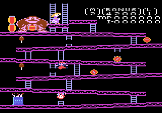 Donkey Kong (1988) - screen 1