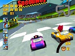 Woody Woodpecker Racing - screen 1
