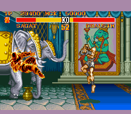 Street Fighter II Turbo - Hyper Fighting (E) (V1.1) [!] - screen 2