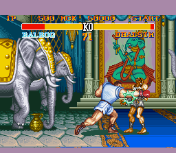 Street Fighter II Turbo - Hyper Fighting (E) (V1.1) [!] - screen 1