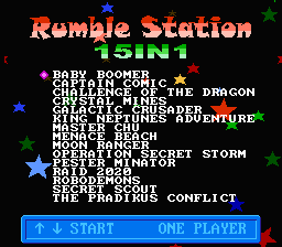 RumbleStation 15-in-1 (Unl) - screen 2