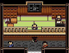 Ganbare Goemon - Mononoke Douchuu Tobisuise Nabebugyou! (J) [C][!] - screen 1