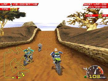 Moto Racer - screen 1