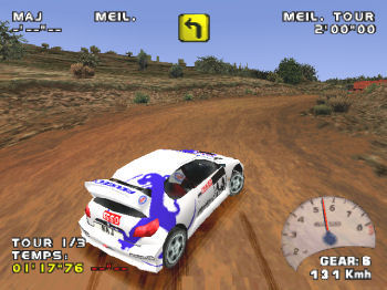 V-Rally - screen 1