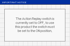 Action Replay MAX (E) [2232] - screen 1