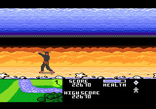 Ninja Golf (1990) - screen 1