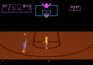 One-on-One Basketball (1987) - screen 1