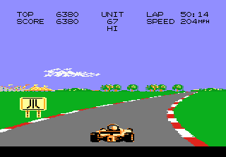 Pole Position II (1987) - screen 1