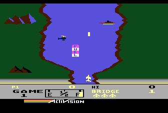 River Raid (1983) (Activision) (U) - screen 1