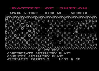 Battle of Shiloh - screen 1
