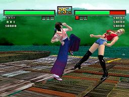 Virtua Fighter 3 Team Battle - screen 1